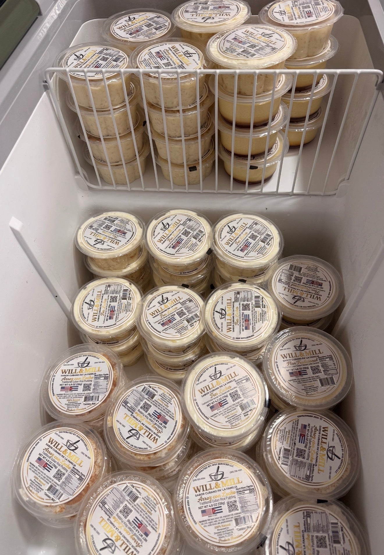 Arroz con leche cubano Will & Mill — cup sellado individual