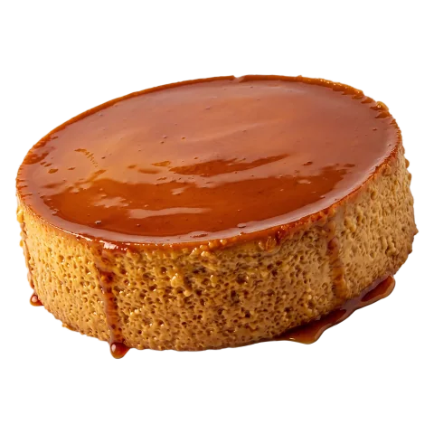 Flan cubano cremoso con caramelo brillante, hecho como en casa por Will & Mill en Miami